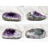 Geode - Natürliche Amethyst Geode 109, 2x81, 9x115, 4mm 983, 9G Bergmineralhöhle Einzelstück von NGNGNCrystal