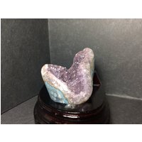 Geode - Natürliche Amethyst Geode 116, 2x52, 2x64, 8mm 385, 5G Bergmineralhöhle Einzelstück von NGNGNCrystal