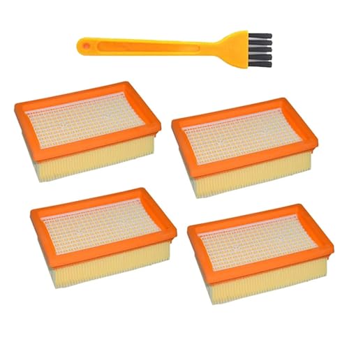 2.863-005.0 Staubsaugerfilter, Filter Ersetzen, Kompatibel Mit KARCHER MV4 MV5 MV6 WD4 WD5 WD6, Nass- Und Trockensauger-Ersatzteile(4pcs) von NGQQNHNAT