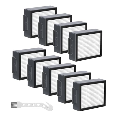 9-teiliger Ersatzfilter For Staubsauger, Kompatibel Mit Roomba E5 E6 E7 I1 I3 I4 I5 I6 I7 I8 J7, Staubsaugerteile (NICHT For J7+) von NGQQNHNAT