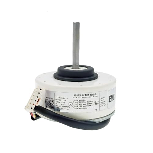 DC-Lüftermotor For Innengeräte Der Klimaanlage, Ersatzmotor, DC310 V, 25 W, 1350 U/min, Kompatibel Mit TCL ZKFP-20-8-125, Klimaanlagenteile von NGQQNHNAT