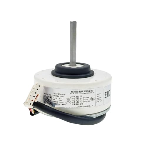 Ersatz-Gleichstrommotor For Lüftermotoren Von Innengeräten Der Klimaanlage ZKFP-20-8-125 DC310V 25W 1350 U/min, Kompatibel Mit TCL, Ersatzteile For Klimaanlagen von NGQQNHNAT