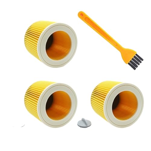 HEPA-Filter For Staubsauger, Kompatibel Mit Karcher, WD2250 WD3.200 MV2 MV3 WD3 Filterteile Luftstaubfilter Staubsaugerteile(3pcs) von NGQQNHNAT