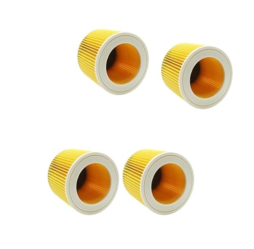 Staubsaugerfilter. Filter Ersetzen, Kompatibel Mit Kärcher WD2250 WD3.200 MV2 MV3 WD3, Staubsauger-Ersatzteile.(4pcs) von NGQQNHNAT