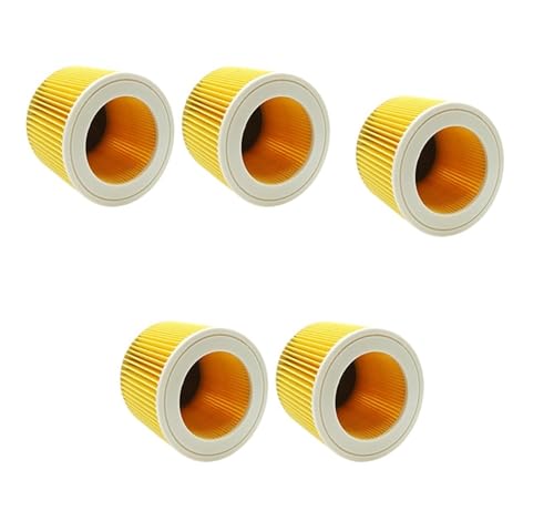 Staubsaugerfilter. Filter Ersetzen, Kompatibel Mit Kärcher WD2250 WD3.200 MV2 MV3 WD3, Staubsauger-Ersatzteile.(5pcs) von NGQQNHNAT