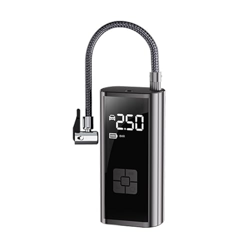 Auto-Luftpumpe Auto Montiert Inflation Pumpe Digital Display Tragbare Reifen Inflation Zylinder Intelligente Reifen Reparatur Aufblasen für Motorrad, Fahrrad, Ball und Aufblasartikel(Wireless) von NGTFDCP