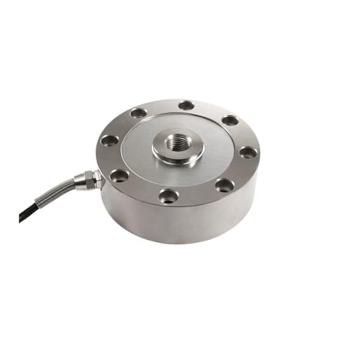 Druckwägesensor, DYLF-102 Druckspannungs-Wägezellensensor Wägesensor aus legiertem Stahl Hochpräzise Pfannkuchen-Wägezelle for Kraftmesssysteme,für Gewichts-Hochdruck-Spannungswägung(RANGE 0-50KG) von NGTFDCP