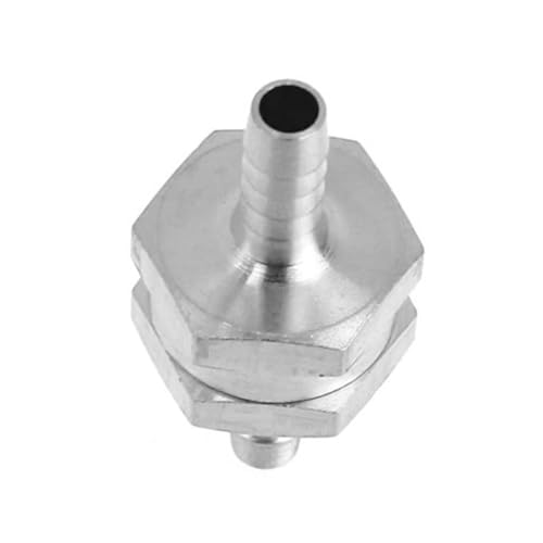 Kugelhahn 3 Stück 4 Mm Auto Modifizierte Aluminiumlegierung Widerhaken Rückschlagventil Einweg-Kraftstoff Benzin For Motorradzubehör Druckrohrleitung von NGTFDCP