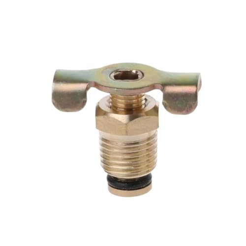 Kugelhahn 5 Stück Männlicher NPT 1/4 Zoll 3/8 Zoll 1/2 Zoll Wasserablauf Im Flügelstil For Ventilluftkompressor For Tankablasshahn Mit T-Griff, Einfach Zu Verwenden Druckrohrleitung(1/4") von NGTFDCP