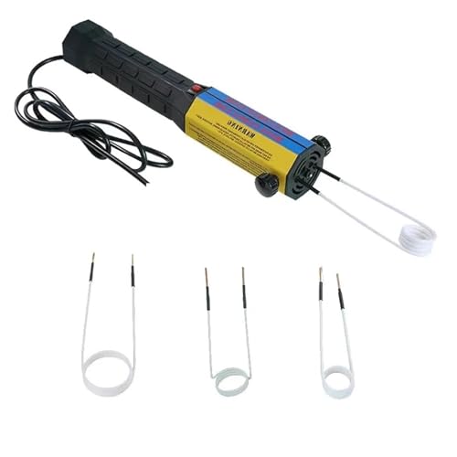 Magnetische Induktion, 10 Spulen 1000W Magnetische Induktionsheizung Kit Automotive Flammenlose Wärme Heizung Maschine Auto Reparatur Werkzeug,Schnelles Aufheizen von NGTFDCP