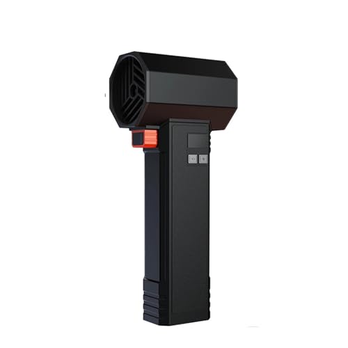NGTFDCP Auto-Gebläse, Handgehaltener Turbojet-Ventilator Leistungsstarkes Gebläse Mit LED-Beleuchtung,Hohe Saugleistung(Black1) von NGTFDCP