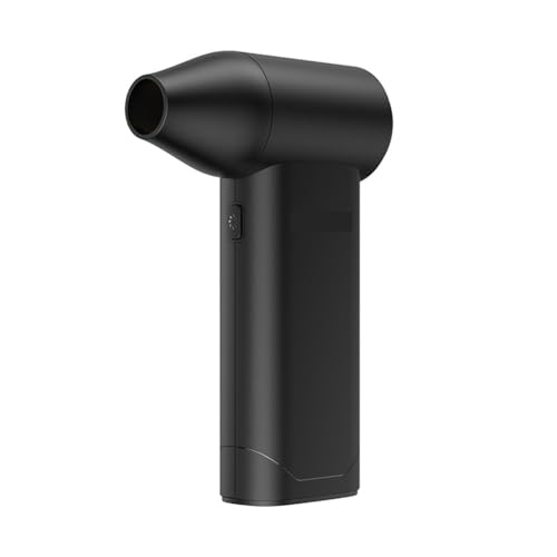 NGTFDCP Auto-Gebläse, Turbojet-Ventilator, Elektrisches Bläse, Leistungsstarker Haartrockner Mit Hohem Wind, Hochschwindigkeits, Handführtes Mini-bläse,Hohe Saugleistung(Black) von NGTFDCP
