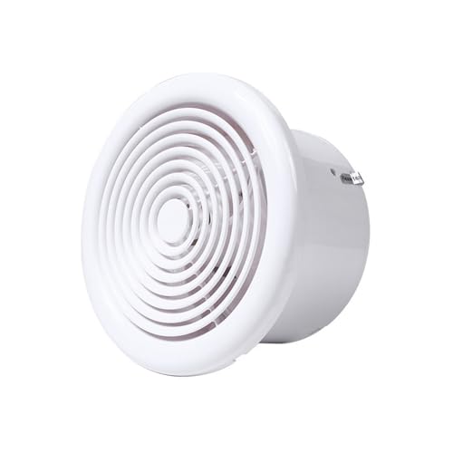 NGTFDCP Kanalventilator, Abluftventilator Rund Haushalt Badezimmer Fenster Wand,Belüftung(8") von NGTFDCP