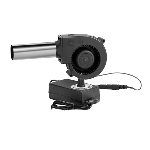 NGTFDCP Leistungsstarker Staubbläser, 2 stücke Kleine Blast Fan mit Air Collector Einstellbare Geschwindigkeit Handheld BBQ Gebläse Camping Werkzeug,für die Auto-Sofa-Reinigung von NGTFDCP