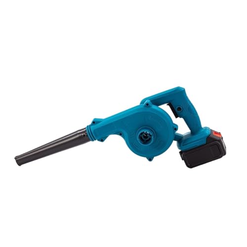 NGTFDCP Leistungsstarker Staubbläser, Kabelloser elektrischer Luftbläser 2 in 1 Luftbläser & Saugnapf Handheld Blatt Computer sammler Reiniger,für die Auto-Sofa-Reinigung von NGTFDCP
