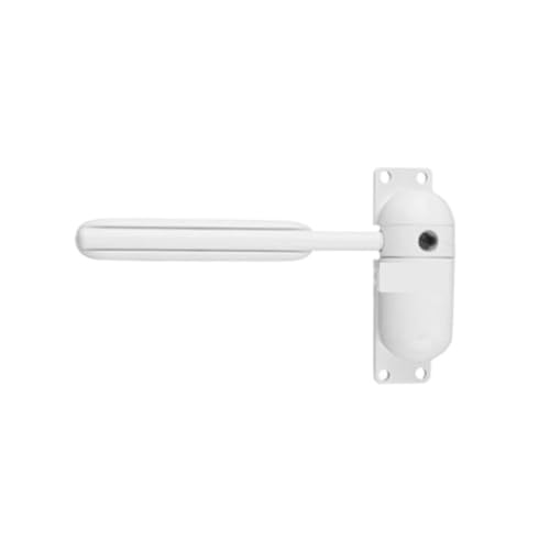 Verstellbarer Türschließer, 2 Stück Mini-Türschließer Mit Automatischer Feder, Einstellbarer Anti-Sicherheits-Türstopper, Kann Im Innen- Und Außenbereich Verwendet Werden Verstellbar montiert(White) von NGTFDCP