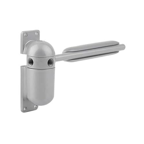Verstellbarer Türschließer, 2 Stück Mini-Türschließer Mit Automatischer Feder, Einstellbarer Anti-Sicherheits-Türstopper, Kann Im Innen- Und Außenbereich Verwendet Werden Verstellbar montiert(Gray) von NGTFDCP
