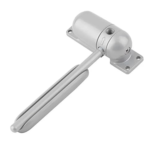 Verstellbarer Türschließer, 2Pcs Mini Haushalt Leichte Tür Näher Automatische Mehrzweck Tür Näher Verstellbar montiert(Gray) von NGTFDCP