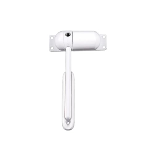 Verstellbarer Türschließer, 2Pcs Mini Haushalt Leichte Tür Näher Automatische Mehrzweck Verstellbar montiert(White) von NGTFDCP