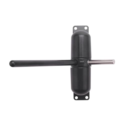Verstellbarer Türschließer, 2Pcs Schwarz Einstellbare Oberfläche Montieren Frühling Automatische Tür Näher Verstellbar montiert von NGTFDCP