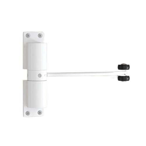 Verstellbarer Türschließer, 3 stücke Heavy-Duty Einstellbare Automatische Tür Näher mit Sicherheit Feder Möbel Tür Hardware Tür Näher for Türen Constructio Verstellbar montiert(White) von NGTFDCP