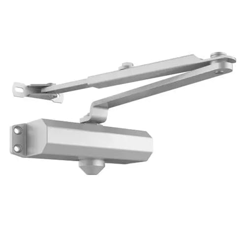 Verstellbarer Türschließer, Einstellbarer Hydraulischer Türschließer – Aluminiumguss, Einfach Zu Installieren, For Den Werblichen Und Privaten Brauch Verstellbar montiert(Medium automatic) von NGTFDCP