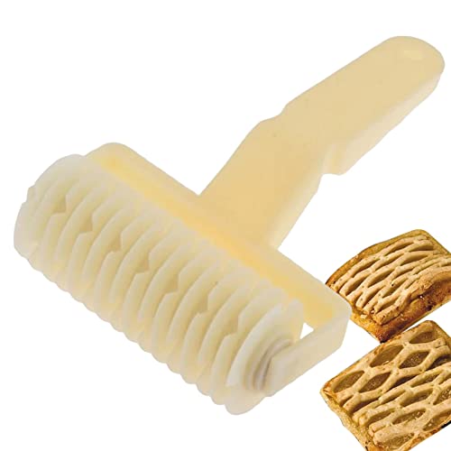 Dough Roller Cutter,Gitterteigschneider Gebäck Rollen - Zeitersparende Kuchenschneider Beste Dought Rost Cutter Backwerkzeug für Restaurant, Bäckerei, von NGUMMS