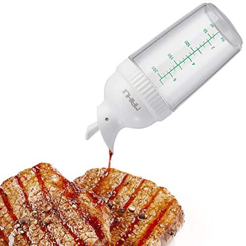 Küchenölflasche | Klare Öl-Dividende Flaschen mit Essig | Speiseölbehälter, Spenderflasche für Küchenöl, transparente Flasche Küchenölflasche | Klare Öl-Dividende Flaschen mit Essig | Speiseölbehälter, Spenderflasche für Küchenöl, transparente Flasche von NGUMMS