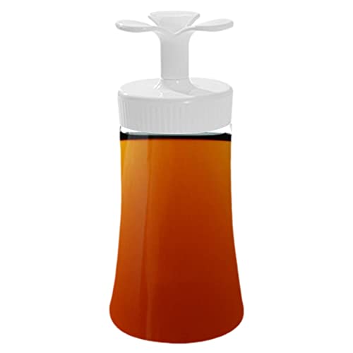 NGUMMS Quetschflasche für Lebensmittel - Hot Sauce Dispenser zum Kochen - Auslaufsichere Haushalts-Küchen-Unterabfüllung mit Düsenspitze und Verschluss für BBQ-Sauce-Olivenöl von NGUMMS