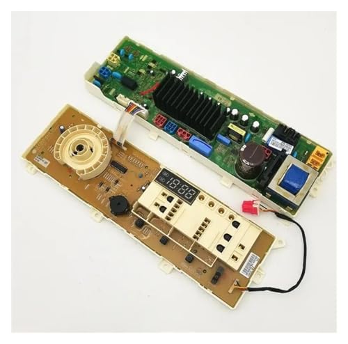 NHADZLXQE Kompatibel for EBR782502 EBR739338 LG-Trommelwaschmaschine Computer-Board, Taste, Display-Board WD-N12435D N12430D T12410D(A Complete Set) von NHADZLXQE