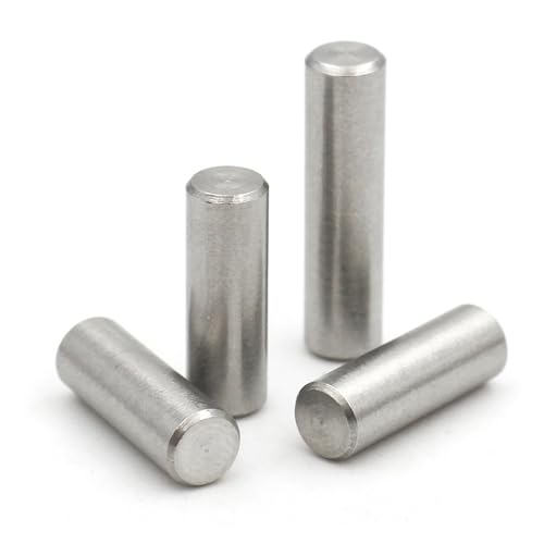 Eisenwaren 2–60 Stück M1 M1.5 M2 M2.5 M3 M4 M5 M6 M8 M10 GB119 304 Edelstahl-Zylinderstift, Ortungsdübel, feste Welle, Vollstab(M2.5 (30pcs),100mm) von NHCOGZLC
