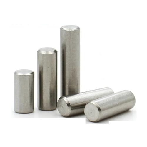 Eisenwaren M1 M1.5 M2 M2.5 M3 M4 M5 M6 M8 M10 Zylinderstift-Positionierungsdübel 304 Edelstahl Feste Welle Vollstab GB119 4~100mm(M2 x20pcs,4mm) von NHCOGZLC