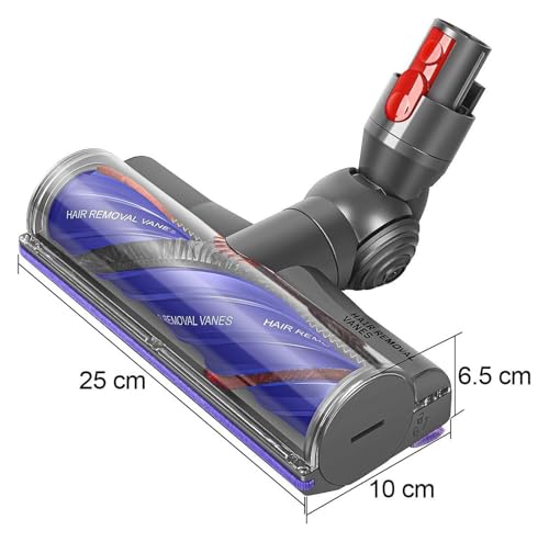 Kompatibel Mit Dyson Staubsauger Direktantrieb Bodenbürste V7V8V10V11V15 Anti-Verwicklung Saugkopf Teppichbürste Zubehör(V7-v11anti-tangledirectdrivefloorbrush1set) von NHCOGZLC