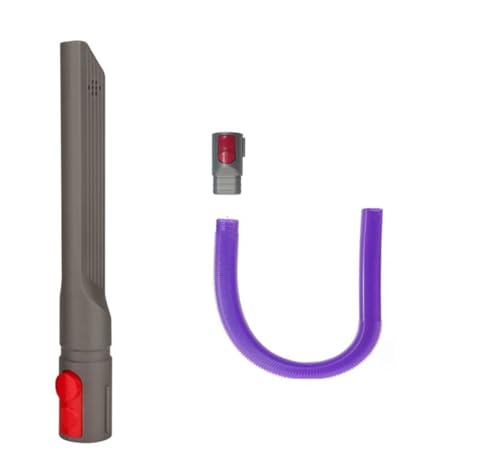 Kompatibel Mit Dyson Staubsauger V6V7V8V10V11V12V15 Trocknerreinigung Spezialanschlussschlauch(V6+purplehose+flatsuction) von NHCOGZLC