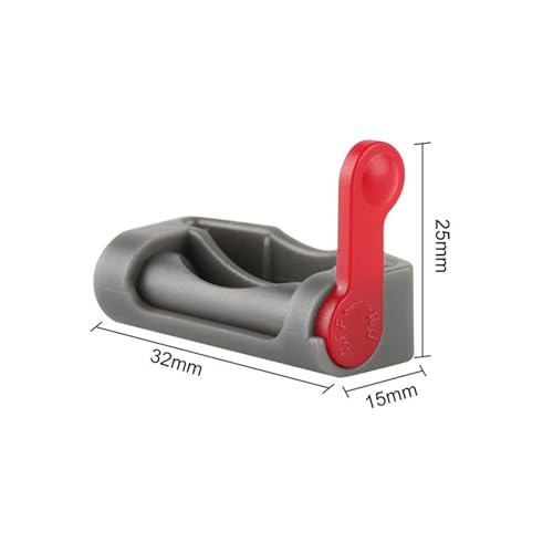 Kompatibel Mit Dyson Staubsaugerzubehör V7V8 Schalterschloss V10/V11/V12/V15 Rot Grauer Schalterknopf(Grayswitchlock*1) von NHCOGZLC