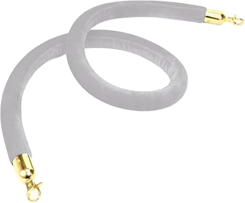 Absperrseil zur Kontrolle von Menschenmengen, Barrier Rope 2 3 4 5 8 10 Feet Long Queue Lines with, .2cm Soft Foam Core(500cm/196.8 in) von NHEISSCF