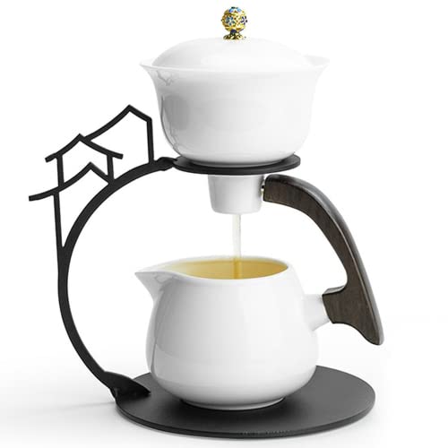 Chinesische Teetassen, Kreatives halbautomatisches magnetisches Teeservice aus Keramik Lazy Home Kung Fu Gaiwan Teekanne Chinesische Teetassen, Kreatives halbautomatisches magnetisches Teeservice aus Keramik Lazy Home Kung Fu Gaiwan Teekanne von NHEISSCF