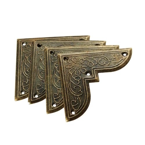 Eckenschutz, Bucheckenschutz, 4Pcs Antike Album Ecke Protektoren Handwerk Abdeckung Schmuck Holz Box Möbel Dekorative von NHEISSCF