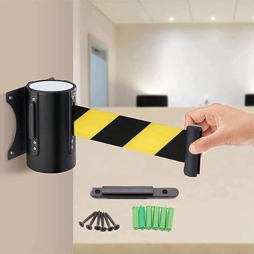 Einziehbare Warteschlangen-Gurtbarriere zur Wandmo 2/3/5M Barriere for Crowd Control Barrieren und Linie Teiler for Museum Retractable(300Cm) von NHEISSCF