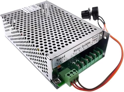 Elektronischer Starter, WK608 110V-220VAC 8A Geschwindigkeitsregler 0-60VDC für Elektronikstarter Regelstromversorgung Geeignet für DC Spindel Elektronischer Starter Eingang Geschwindigkeitsregler von NHEISSCF