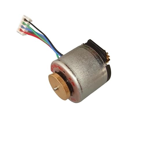Elektronischer Starter, Zwei-Phasen-Vier-Draht-20mm Kreisförmiger Schrittmotor Elektronischer Starter mit 11 Zahn, Kupferrad 40 Ohm Schrittmotor Elektronischer Starter Abtriebswelle 1,5 mm von NHEISSCF