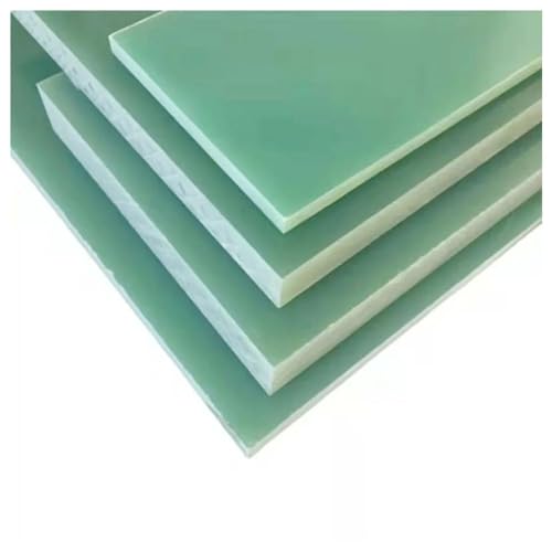 Fiberglasplatte, 1/2PC FR4 Fiberglasplatte Wassergrün 3240 FR-4 Harzplatte Glasfaser 3D-Drucker 1 2 3 4 mm Dicke Grün von NHEISSCF