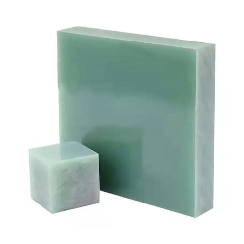 Fiberglasplatte, FR4 Fiberglasplatte Wassergrün 3240 FR-4 Harzplatte Glasfaser 3D-Drucker 1 2 3 4 mm Dicke 1/2PC(Thickness 0.5mm,300MMX300MM 1Pcs) von NHEISSCF