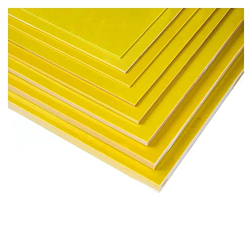 Fiberglasplatte, Hochtemperaturbeständiges 3240 Fiberglas-Glasfaserblatt, Dicke 0,5–8 mm, for Schaltkreis-Isolierplatten, DIY, 1 Stück(Thickness 4mm,200x300mm) von NHEISSCF