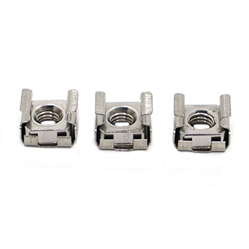 Käfigmuttern, schwimmende Mutter, 304 Edelstahl Quadratische Elastische Rack Mount Server Schrank Regal Clip Schwimmende Käfig Mutter 5 stücke Käfigmuttern, schwimmende Mutter, 304 Edelstahl Quadratische Elastische Rack Mount Server Schrank Regal Clip Schwimmende Käfig Mutter 5 stücke von NHEISSCF