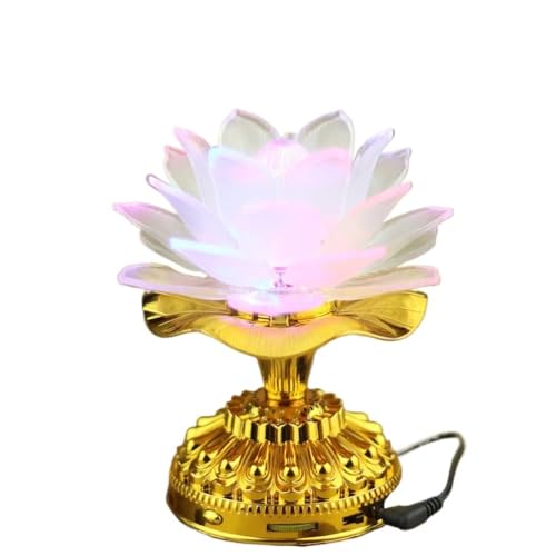 NHEISSCF Buddha Lotus Licht, 5,5" LED Buddhistische Lieferungen Legierung Basis 13 Buddhismus Song Buddha Tempel Dekoration 1 stücke NHEISSCF Buddha Lotus Licht, 5,5" LED Buddhistische Lieferungen Legierung Basis 13 Buddhismus Song Buddha Tempel Dekoration 1 stücke von NHEISSCF