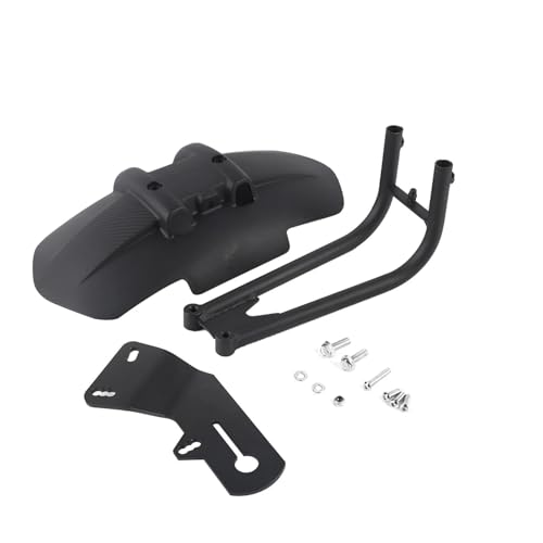 NHEISSCF Motorrad-Spritzschutz for Konvexe hintere Flache Gabel 12-18 Zoll Reifen Spritzschutz Motorrad Hinterrad Kotflügelabdeckung Kotflügel mit Halterung Motorrad Kotflügel von NHEISSCF