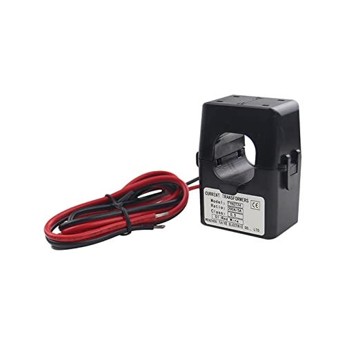 NHEISSCF Stromwandler mit geteiltem Kern, 3 Stück KCT24 Split-Core-Stromwandler, AC-Stromsensor, Fenstergröße 24 mm, for Anklemmen(150 5a) von NHEISSCF