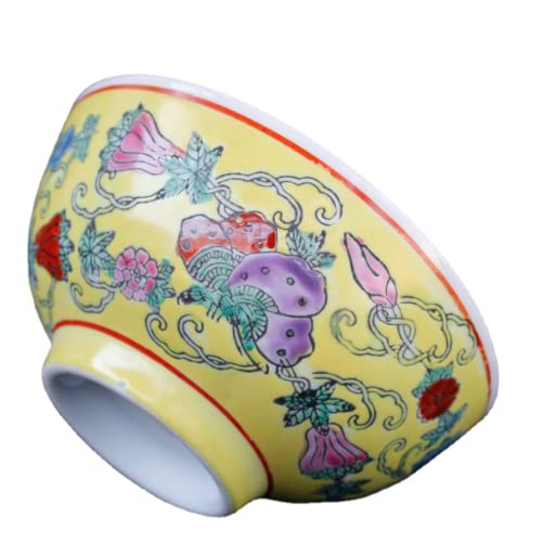 Retro-Keramikschalen, Keramikschale, 11,5 cm 4, Zoll Waren Handbemalte Pastellmelone Schmetterling Haushaltskeramik Geschirr Mahlzeit Retro-Keramikschalen, Keramikschale, 11,5 cm 4, Zoll Waren Handbemalte Pastellmelone Schmetterling Haushaltskeramik Geschirr Mahlzeit von NHEISSCF