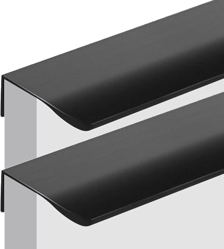 Retro halbrunder Griff, 2 Stück Unsichtbare Schubladengriffe Halbkreis Schrankknöpfe Moderne, Türknöpfe(Hole distance 96mm) von NHEISSCF